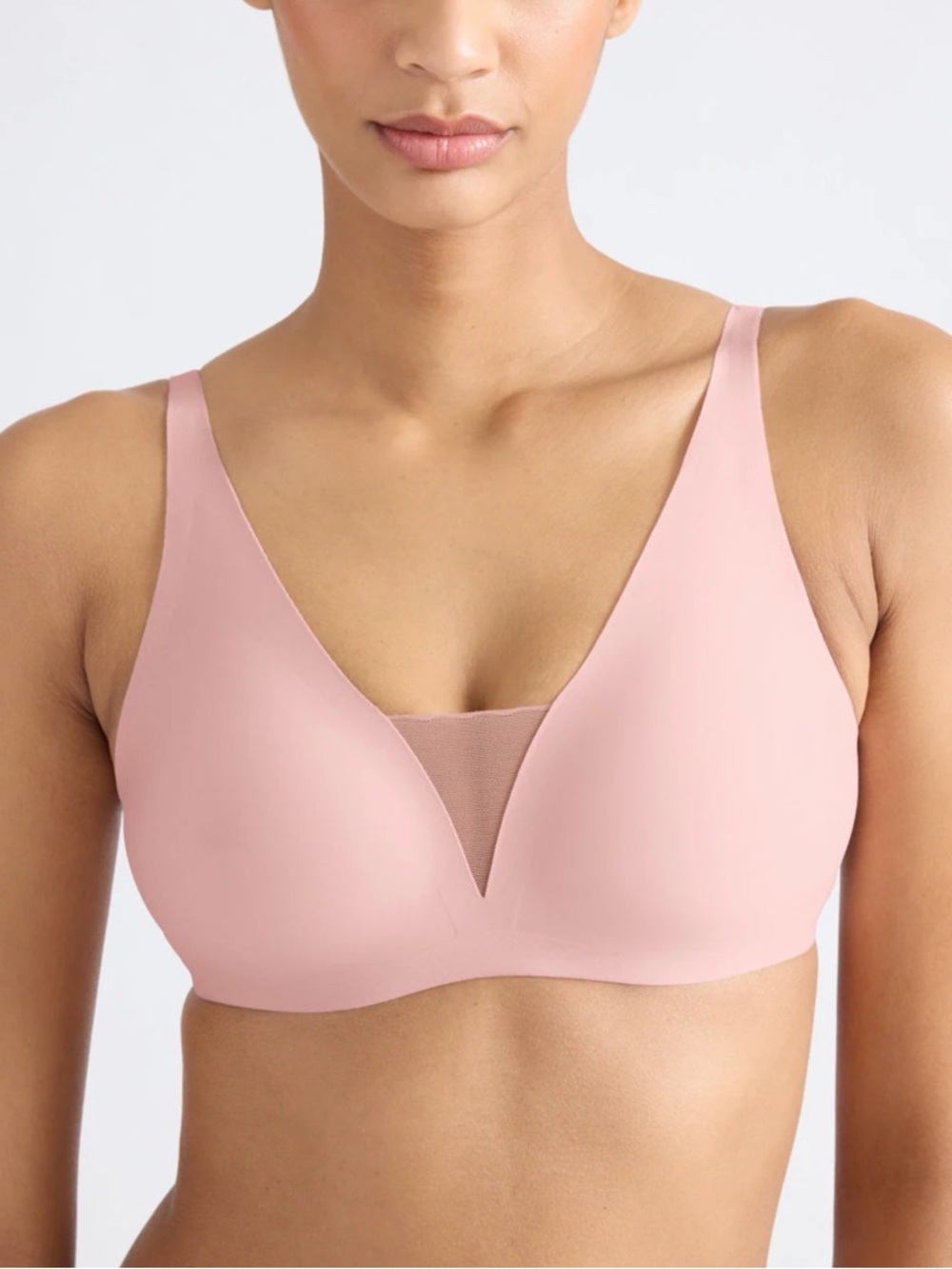 Knix Revolution Shadow Mesh Bra BNWT - Rose Water, M++